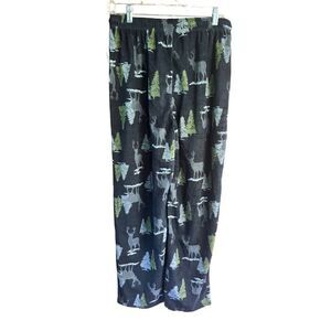 Everyday Living Mens * Deer * fleece Lounging Pants Sz M NWT